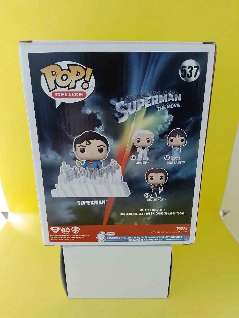 Funko Pop ! Deluxe DC Heroes Superman - Superman Fortress of Solitude #537 – photo 3